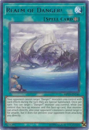 Realm of Danger! - MP19-EN140 - Rare - Unlimited available at 401 Games Canada