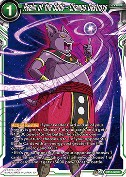 Realm of the Gods - Champa Destroys - BT16-069 - Rare available at 401 Games Canada