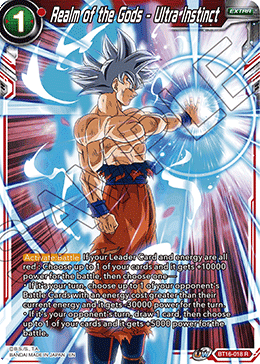 Realm of the Gods - Ultra Instinct - BT16-018 - Rare (Foil) available at 401 Games Canada