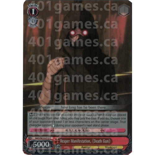 Reaper Manifestation, Death Gun (Parallel Foil) available at 401 Games Canada