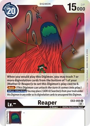 Reaper (Revision Pack) - EX2-055 - Rare available at 401 Games Canada