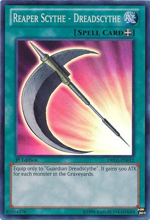 Reaper Scythe - Dreadscythe - DRLG-EN012 - Super Rare - 1st Edition available at 401 Games Canada