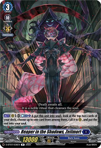 Reaper in the Shadows, Zeilmort - D-BT07/036 - Rare available at 401 Games Canada