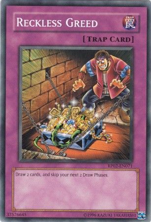 Reckless Greed - RP02-EN071 - Common available at 401 Games Canada