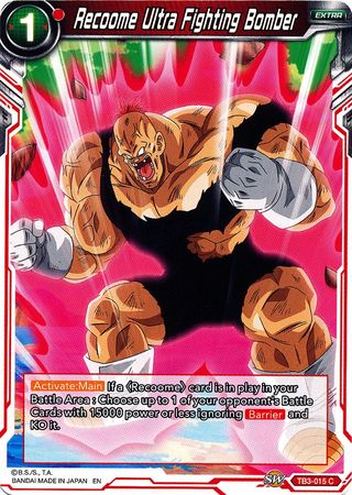 Recoome Ultra Fighting Bomber - TB3-015 - Common available at 401 Games Canada