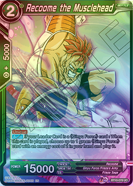 Recoome the Musclehead - BT10-078 - Uncommon (FOIL) available at 401 Games Canada