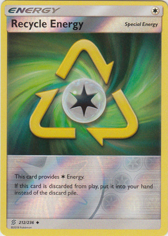 Recycle Energy - 212/236 - Uncommon - Reverse Holo available at 401 Games Canada