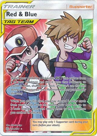 Red & Blue - 234/236 - Full Art Ultra Rare available at 401 Games Canada