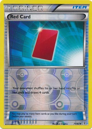 Red Card - 71/83 - Uncommon - Reverse Holo available at 401 Games Canada