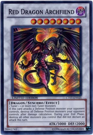 Red Dragon Archfiend - CT07-EN025 - Super Rare - Limited Edition available at 401 Games Canada