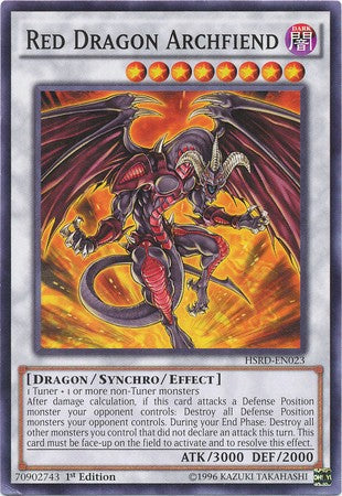 Red Dragon Archfiend - HSRD-EN023 - Common - 1st Edition available at 401 Games Canada