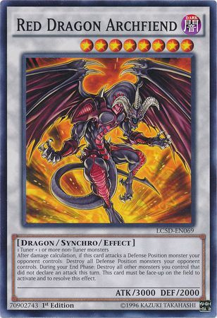 Red Dragon Archfiend - LC5D-EN069 - Common - 1st Edition available at 401 Games Canada