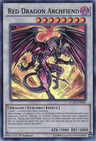 Red Dragon Archfiend - LC5D-EN069 - Ultra Rare - 1st Edition available at 401 Games Canada