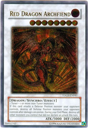 Red Dragon Archfiend - TDGS-EN041 - Ultimate Rare - Unlimited available at 401 Games Canada