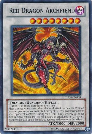 Red Dragon Archfiend - TU06-EN008 - Rare available at 401 Games Canada