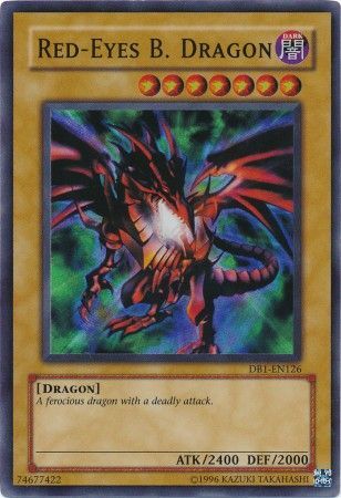 Red-Eyes B. Dragon - DB1-EN126 - Super Rare available at 401 Games Canada