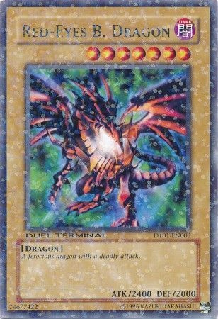 Red-Eyes B. Dragon - DT01-EN003 - Rare Parallel Rare available at 401 Games Canada