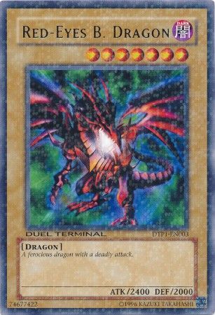 Red-Eyes B. Dragon - DTP1-EN003 - Rare Parallel Rare available at 401 Games Canada