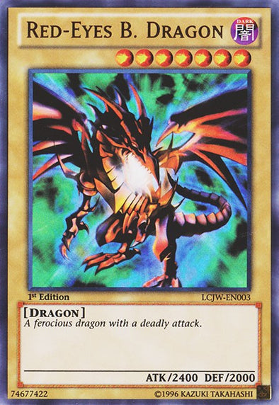 Red-Eyes B. Dragon - LCJW-EN003 - Ultra Rare - 1st Edition available at 401 Games Canada