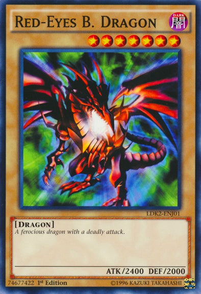 Red-Eyes B. Dragon - LDK2-ENJ01 - Common - 1st Edition available at 401 Games Canada