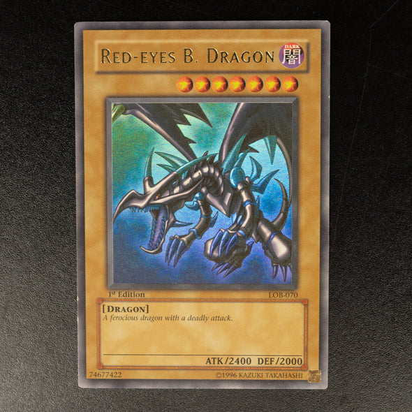 Red-Eyes B. Dragon - LOB-070 - Ultra Rare - 1st Edition - PLD available at 401 Games Canada