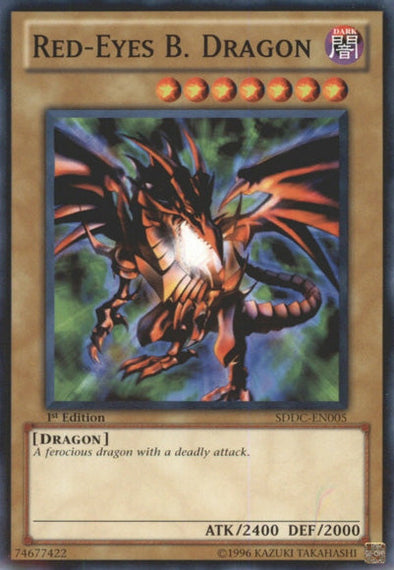 Red-Eyes B. Dragon - SDDC-EN005 - Common - 1st Edition available at 401 Games Canada