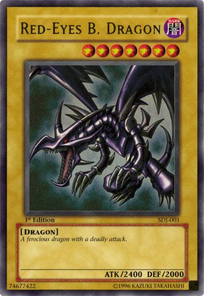 Red-Eyes B. Dragon - SDJ-001 - Ultra Rare - 1st Edition available at 401 Games Canada