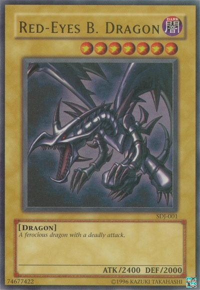 Red-Eyes B. Dragon - SDJ-001 - Ultra Rare - Unlimited available at 401 Games Canada