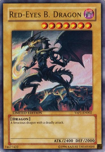 Red-Eyes B. Dragon - YAP1-EN002 - Ultra Rare - Limited Edition available at 401 Games Canada