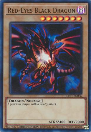 Red-Eyes Black Dragon - LC01-EN006 - Ultra Rare - Limited Edition available at 401 Games Canada