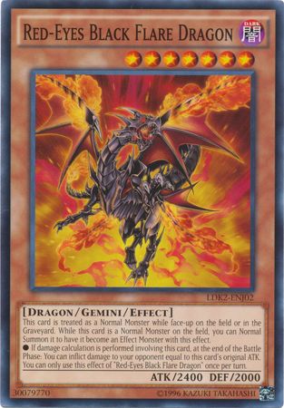 Red-Eyes Black Flare Dragon - LDK2-ENJ02 - Common - Unlimited available at 401 Games Canada