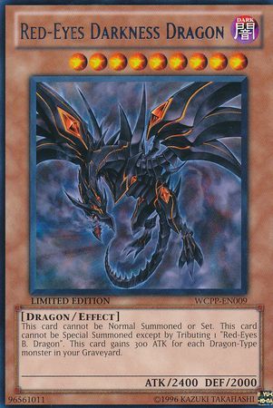 Red-Eyes Darkness Dragon - WCPP-EN009 - Rare available at 401 Games Canada