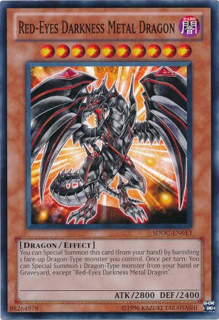 Red-Eyes Darkness Metal Dragon - SDDC-EN013 - Common - Unlimited available at 401 Games Canada