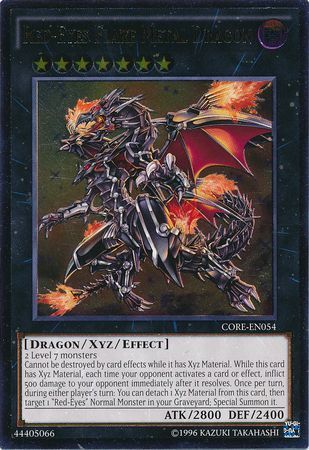 Red-Eyes Flare Metal Dragon - CORE-EN054 - Ultimate Rare - Unlimited available at 401 Games Canada