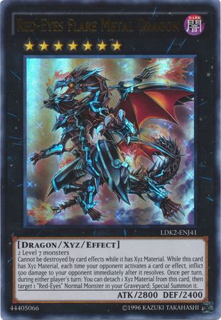 Red-Eyes Flare Metal Dragon - LDK2-ENJ41 - Ultra Rare - Unlimited available at 401 Games Canada