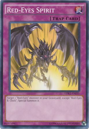 Red-Eyes Spirit - LDK2-ENJ35 - Common - Unlimited available at 401 Games Canada