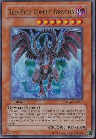 Red-Eyes Zombie Dragon - SDZW-EN001 - Ultra Rare - 1st Edition available at 401 Games Canada