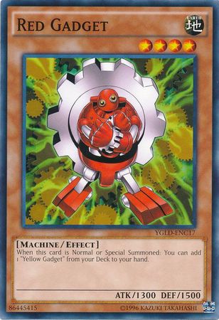 Red Gadget - YGLD-ENC17 - Common - Unlimited available at 401 Games Canada