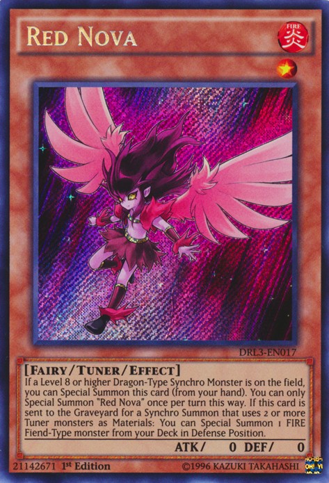 Red Nova - DRL3-EN017 - Secret Rare - 1st Edition available at 401 Games Canada