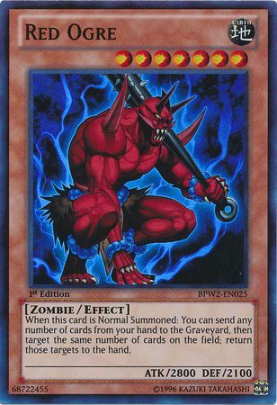 Red Ogre - BPW2-EN025 - Super Rare - 1st Edition available at 401 Games Canada