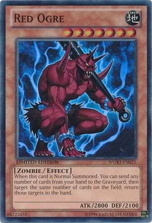 Red Ogre - WGRT-EN025 - Super Rare - Limited Edition available at 401 Games Canada