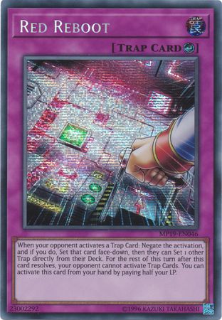 Red Reboot - MP19-EN046 - Prismatic Secret Rare - Unlimited available at 401 Games Canada