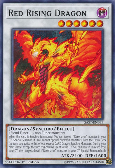 Red Rising Dragon - SAST-EN099 - Common - 1st Edition available at 401 Games Canada