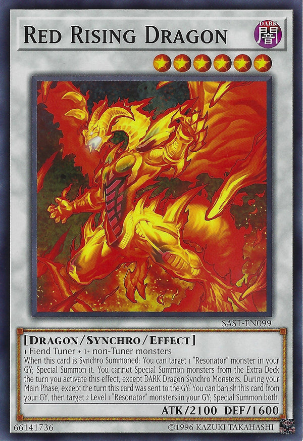 Red Rising Dragon - SAST-EN099 - Common - Unlimited available at 401 Games Canada