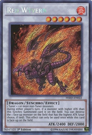 Red Wyvern - HSRD-EN022 - Secret Rare - 1st Edition available at 401 Games Canada