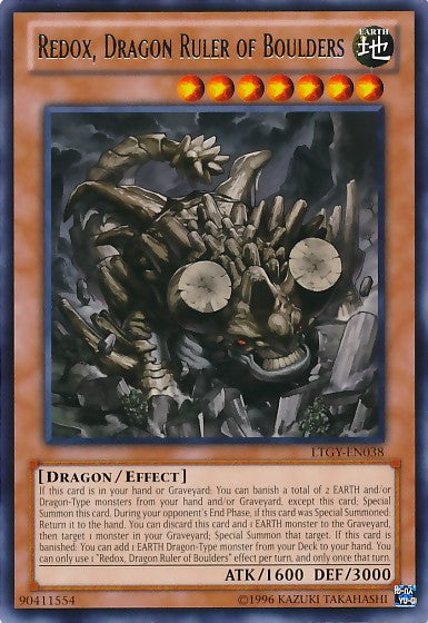 Redox, Dragon Ruler of Boulders - LTGY-EN038 - Rare - Unlimited available at 401 Games Canada