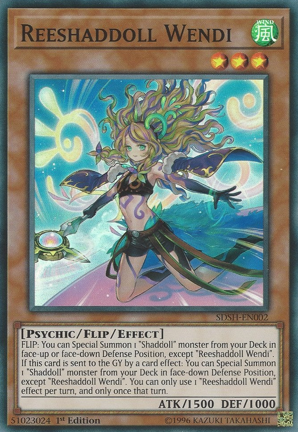 Reeshaddoll Wendi - SDSH-EN002 - Super Rare - 1st Edition available at 401 Games Canada