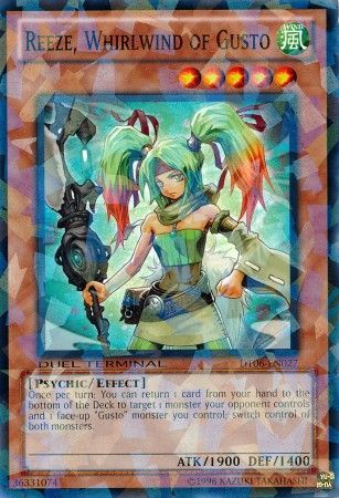 Reeze, Whirlwind of Gusto - DT06-EN027 - Normal Parallel Rare available at 401 Games Canada
