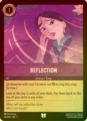 Reflection - 65/204 - Uncommon (Foil) available at 401 Games Canada