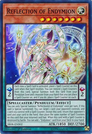 Reflection of Endymion - SR08-EN002 - Super Rare - 1st Edition available at 401 Games Canada